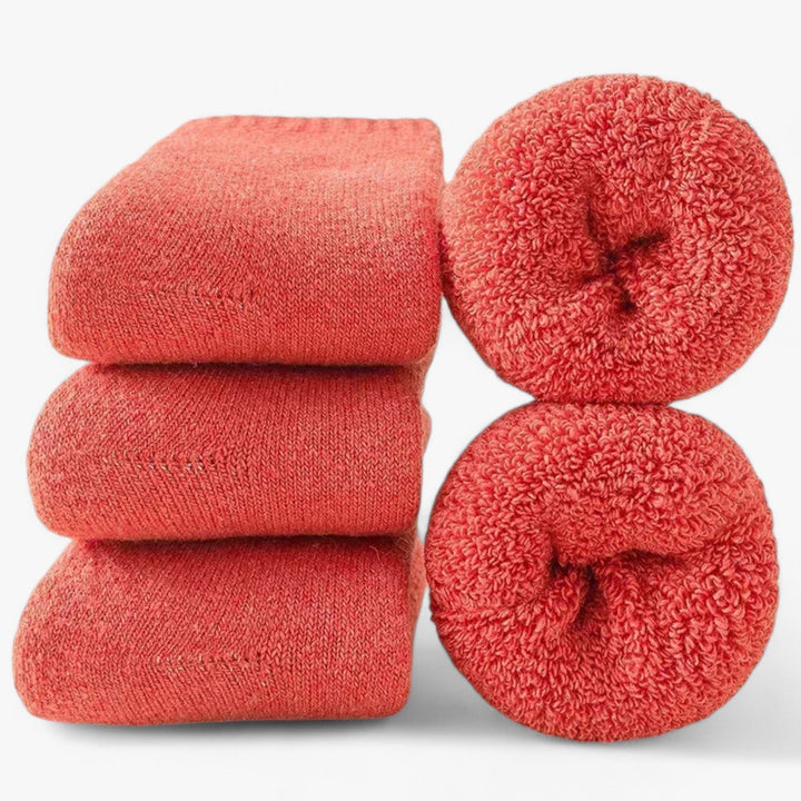 Myslunda™ Varma ullsockor med kashmir, 3 par – med fleecefrotté