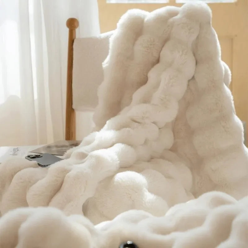 PlushCozy - Konstpäls Vinter Filt
