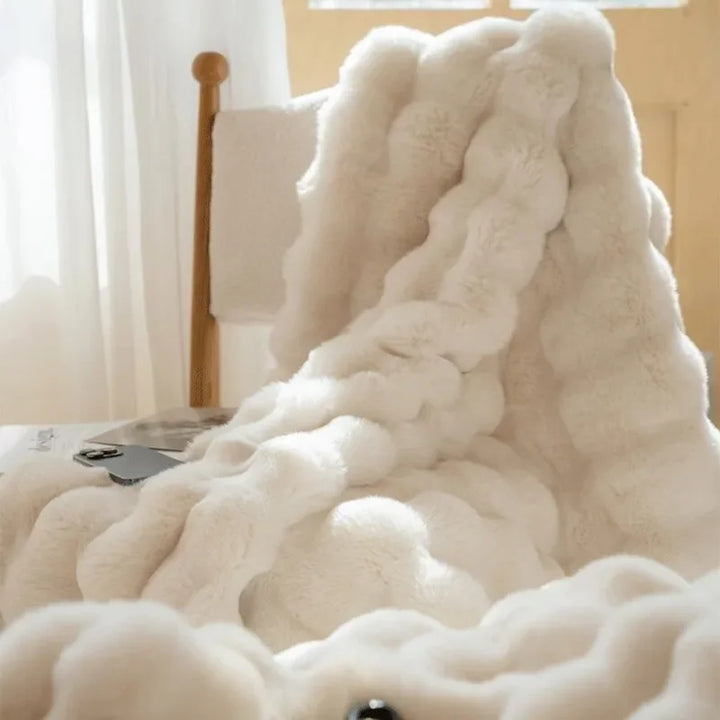 PlushCozy - Konstpäls Vinter Filt