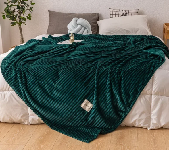 Mysig Flanell Filt