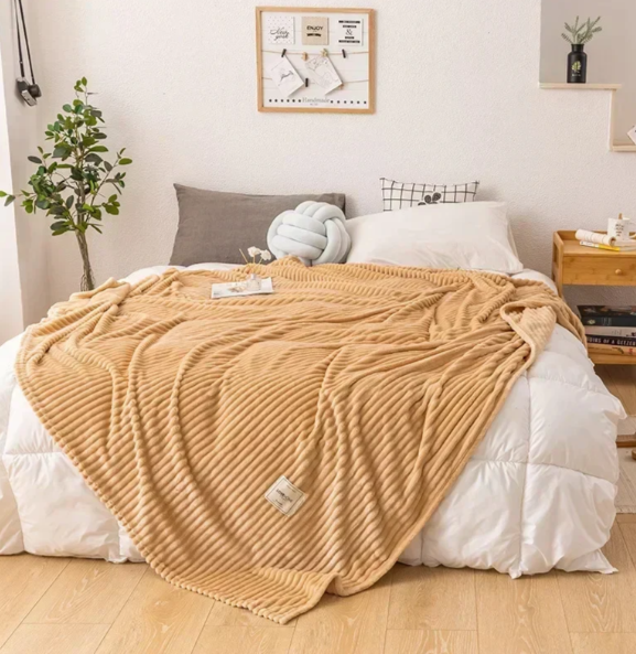 Mysig Flanell Filt