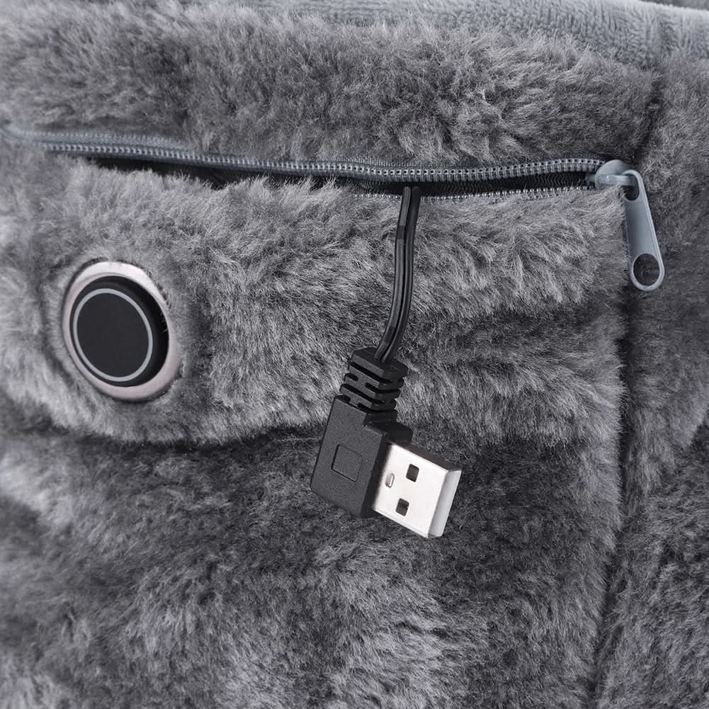 Myslunda™ USB-uppvärmda plyschtofflor för varma och mysiga fötter