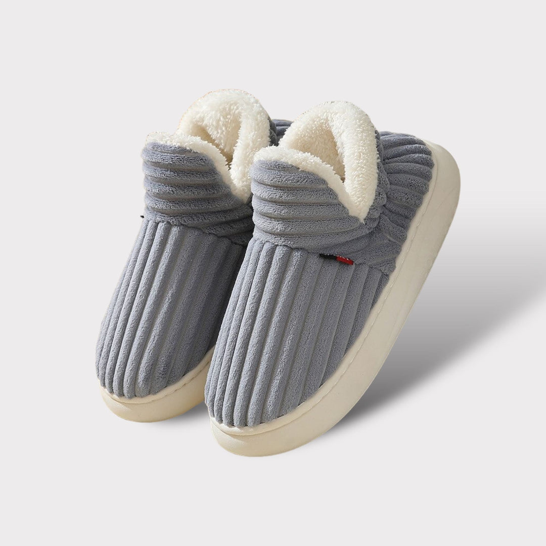 Myslunda™ Varma tofflor i fleece med tjock och halkfri sula