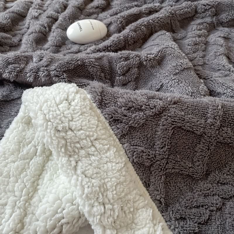 Mjuk Komfort Filt för Säng, Soffa, och Resa
