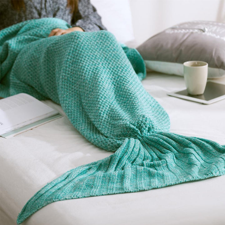 Varm och mjuk mermaid tyg