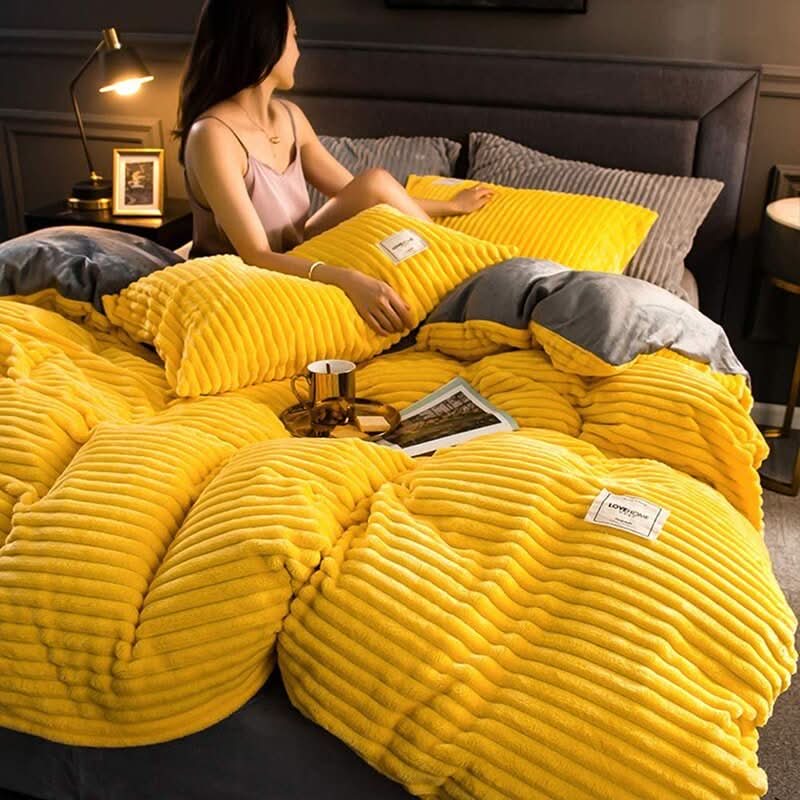 Mjuk Fleece Vinter Täcke Filt – Vera