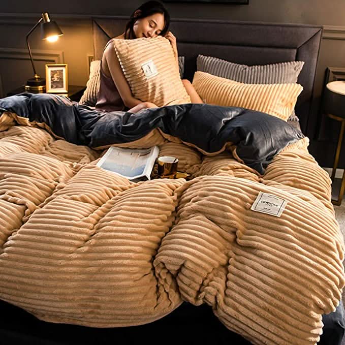 Mjuk Fleece Vinter Täcke Filt – Vera
