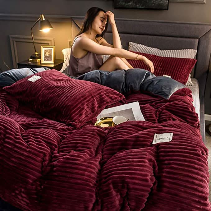 Mjuk Fleece Vinter Täcke Filt – Vera