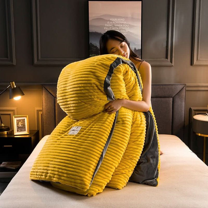 Mjuk Fleece Vinter Täcke Filt – Vera