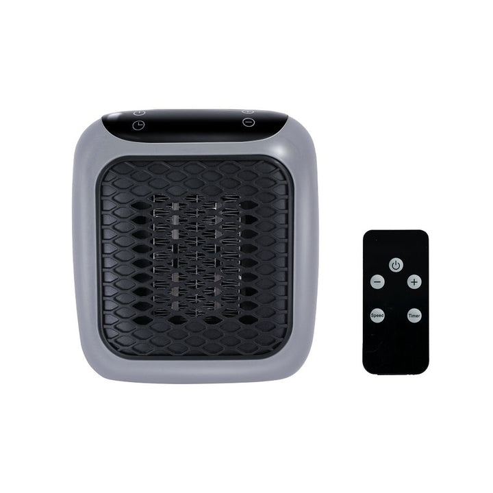 Minielement i vägguttag med display och fjärrkontroll