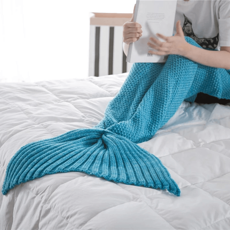Varm och mjuk mermaid tyg