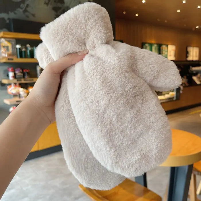 Myslunda™ Fluffiga vantar i plysch med tjockt foder för kalla dagar
