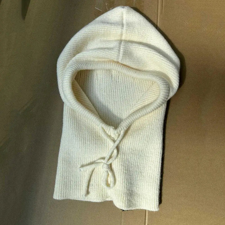 Myslunda™ Stickad huvlur och halsvärmare i mjuk kashmirstickning
