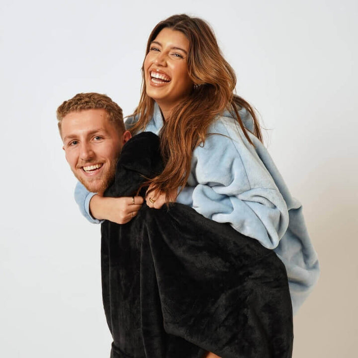 Filthoodie med sherpafoder – oversize och supermysig