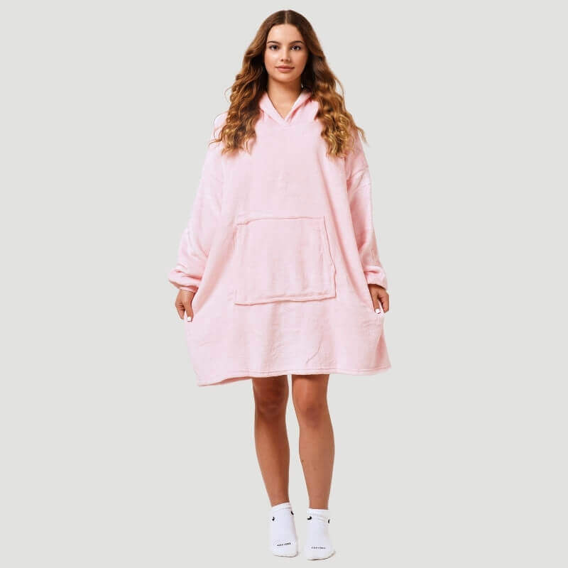 Filthoodie med sherpafoder – oversize och supermysig