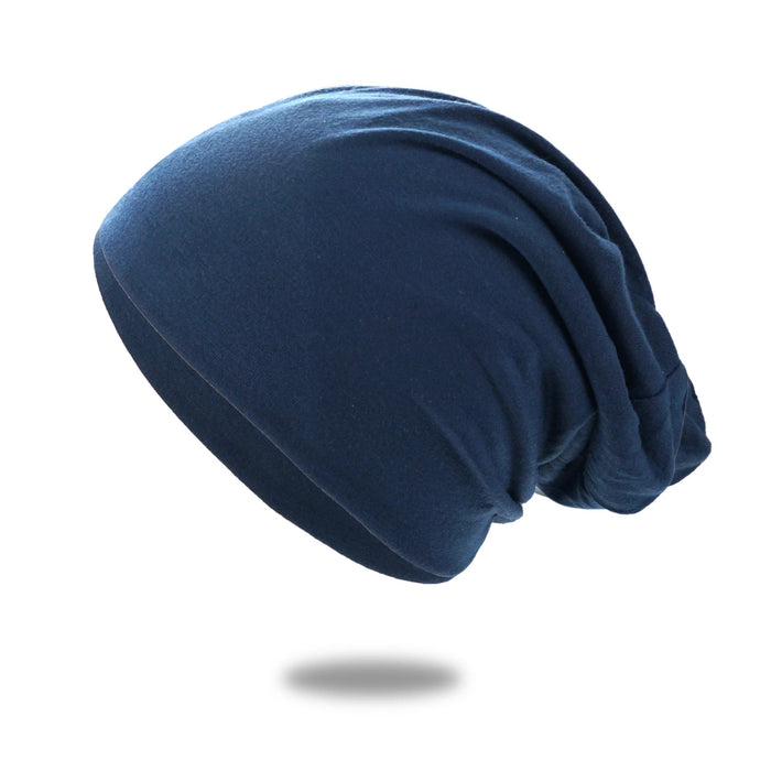 Myslunda™ Slouch beanie i andningsbar stickning med stretch