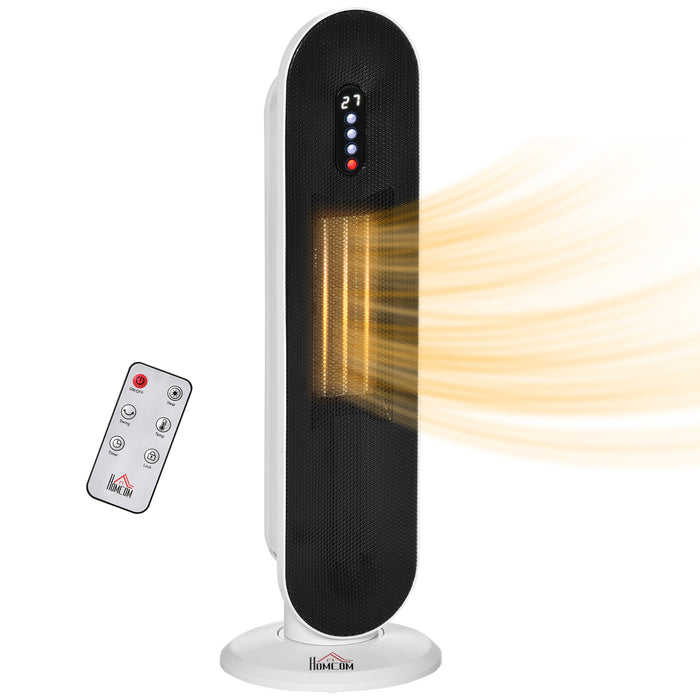 Myslunda Tornvärmefläkt med oscillation, 24 h timer och fjärr, 2000 W