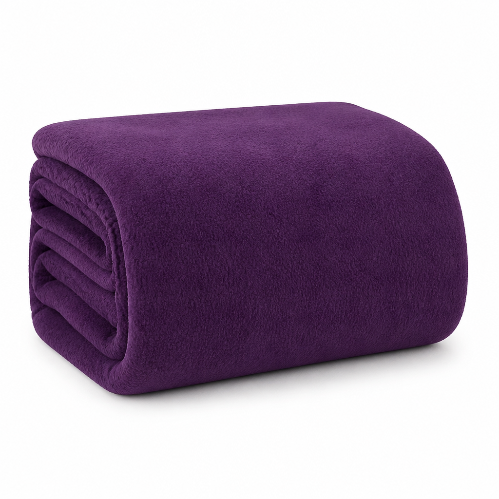 Vattentät plyschfilt i mikrofiber för säng och soffa