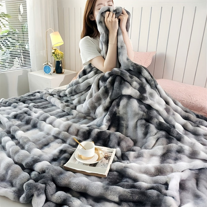 SnuggleFleece – Lyx Mjuk Filt för Alla Säsonger