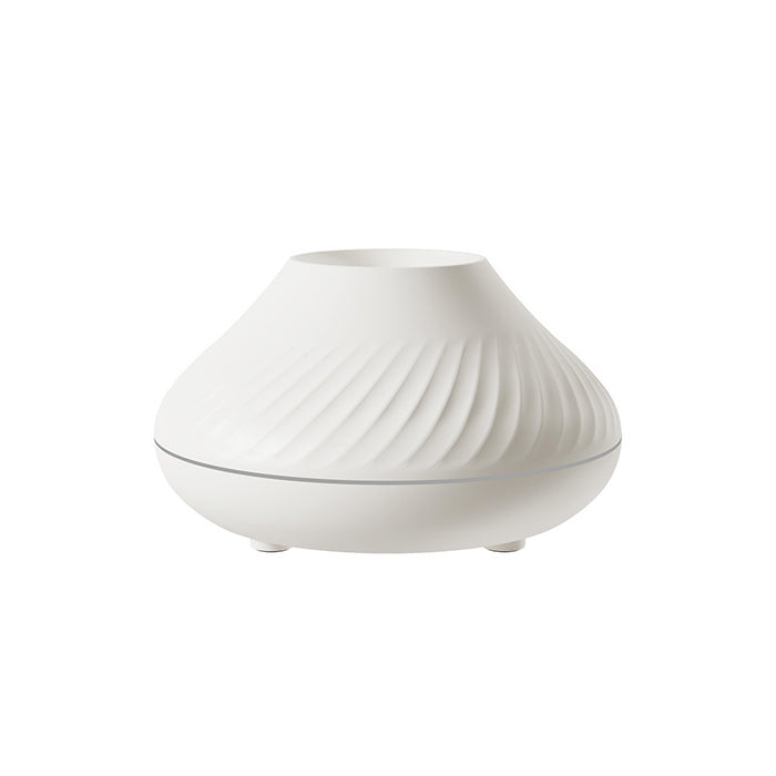 Myslunda Vulkan diffuser med flammeffekt och ljus i sju färger, 130 ml