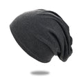 Myslunda™ Slouch beanie i andningsbar stickning med stretch