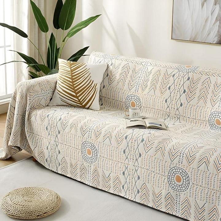 Elegant Vändbar Filt Mångsidig Soffa och sängroom Accent