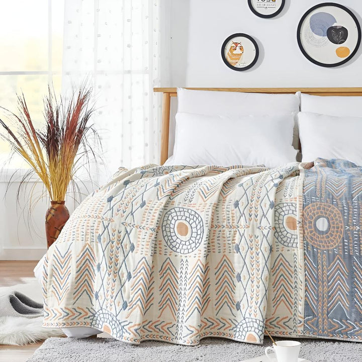 Elegant Vändbar Filt Mångsidig Soffa och sängroom Accent
