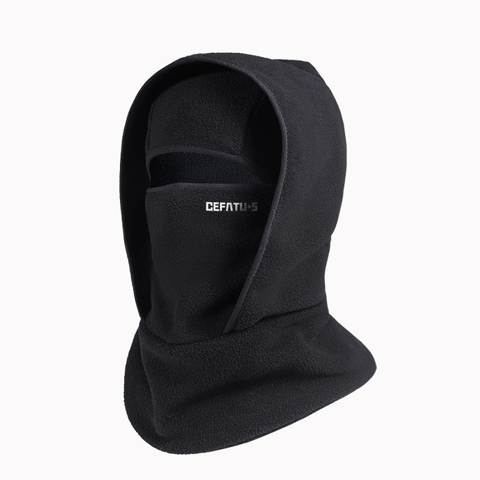 Myslunda Balaklava i fleece med ögonöppning, passar under hjälm
