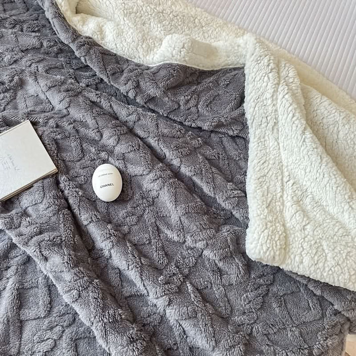 Mjuk Komfort Filt för Säng, Soffa, och Resa