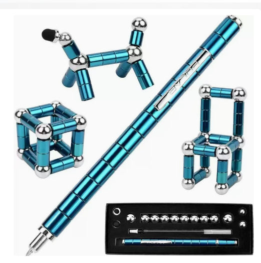 Myslunda Magnetisk fidget-penna som går att bygga om