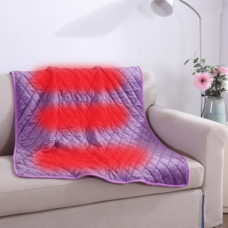 USB-värmefilt som sjal, 100 x 140 cm – tre värmelägen