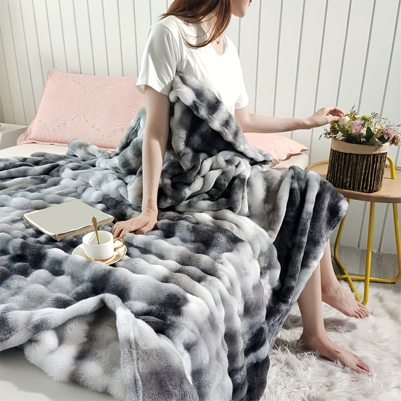 SnuggleFleece – Lyx Mjuk Filt för Alla Säsonger