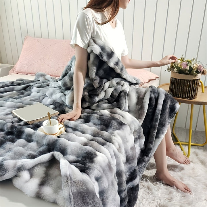 SnuggleFleece – Lyx Mjuk Filt för Alla Säsonger