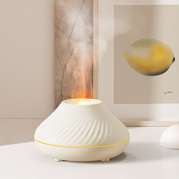 Myslunda RGB flamdiffuser och nattlampa med 130 ml vattentank