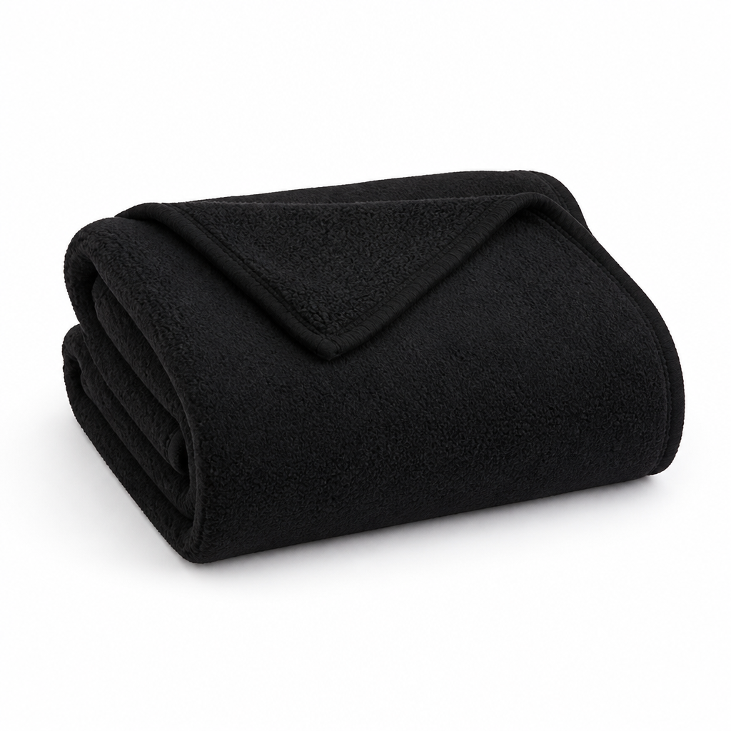 Vattentät plyschfilt i mikrofiber för säng och soffa