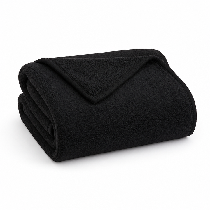 Vattentät plyschfilt i mikrofiber för säng och soffa