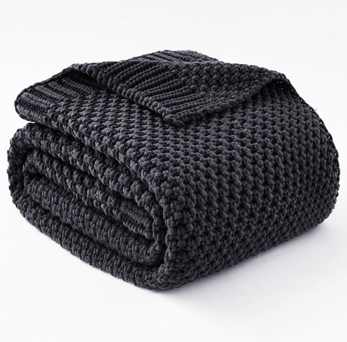 Myslunda™ Stickat tyngdtäcke i andningsbar och svalkande mikrofiber
