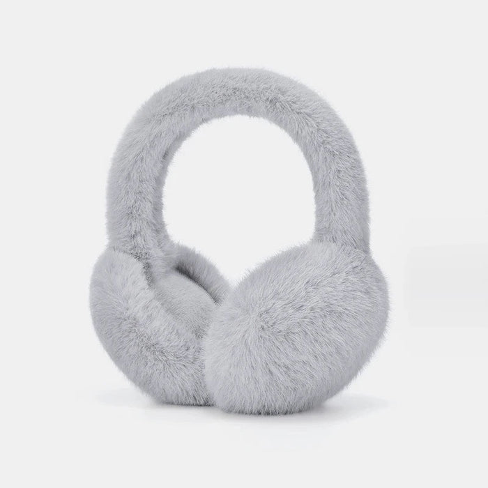 Myslunda™ Fluffiga hopfällbara öronmuffar som sitter kvar i blåsten