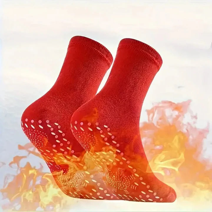 Termosockor i femparsförpackning med turmalin