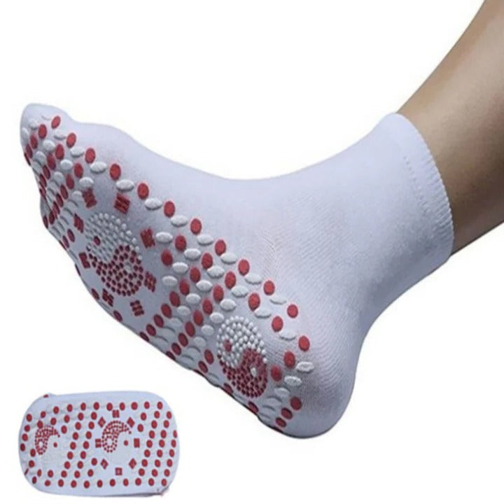 Termosockor i femparsförpackning med turmalin