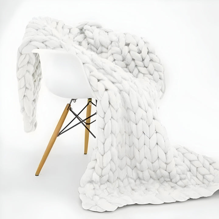 Mysig Fleece Filt för Winters