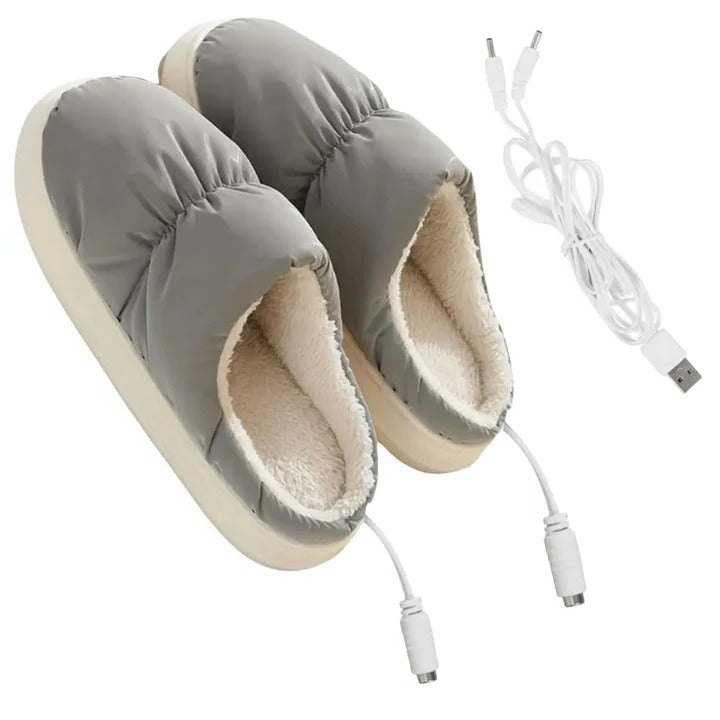Myslunda™ USB-värmetofflor med halkfri sula och mjukt plyschfoder