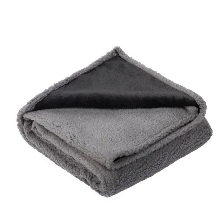 Vattentät Dog Filt, Sherpa-fleece Pläd, Vändbar Pet Matta, Möbler Skydd