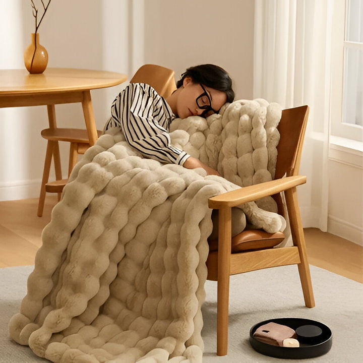 För alla säsonger Filt med Elegant design