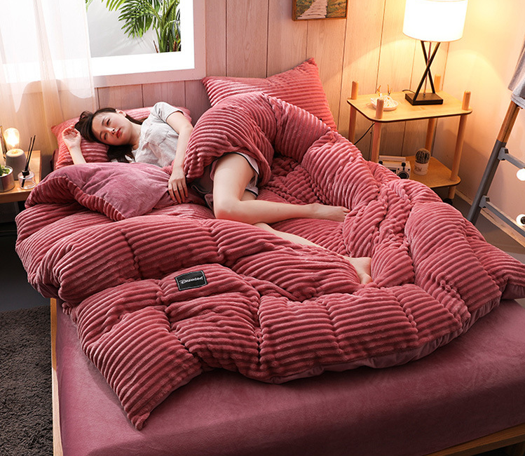 Mjuk Fleece Vinter Täcke Filt – Vera
