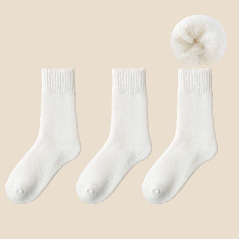Fodrade värmestrumpor unisex med mjukt fleecefoder, 3 par