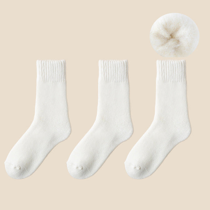 Fodrade värmestrumpor unisex med mjukt fleecefoder, 3 par