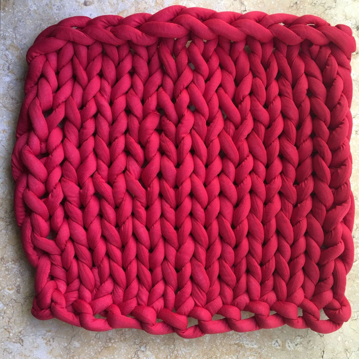 Myslunda™ Handvävd chunky knit-filt med skön tyngd