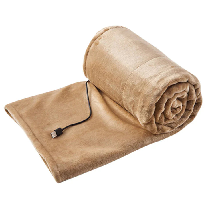 Myslunda™ USB-värmefilt i mjuk fleece med tre värmelägen