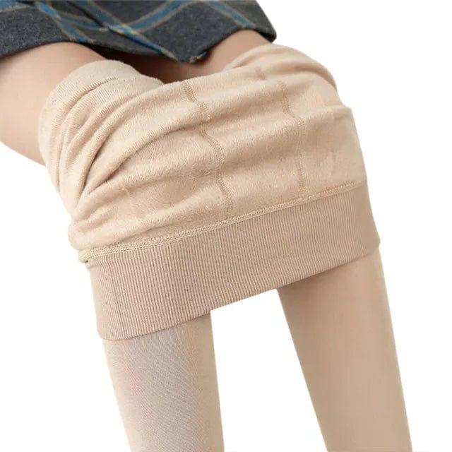 Myslunda™ Fleecefodrade leggings med hög midja för kalla dagar